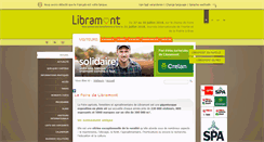Desktop Screenshot of foiredelibramont.be